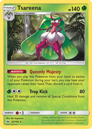 Image of Tsareena (20/149) [Sun & Moon: Base Set]