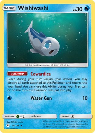 Image of Wishiwashi (44/149) [Sun & Moon: Base Set]