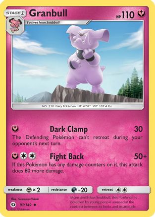 Image of Granbull (91/149) [Sun & Moon: Base Set]