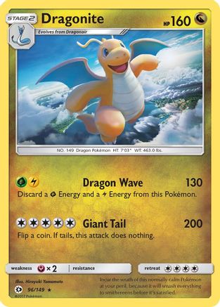 Image of Dragonite (96/149) [Sun & Moon: Base Set]