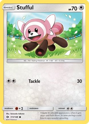 Image of Stufful (111/149) [Sun & Moon: Base Set]