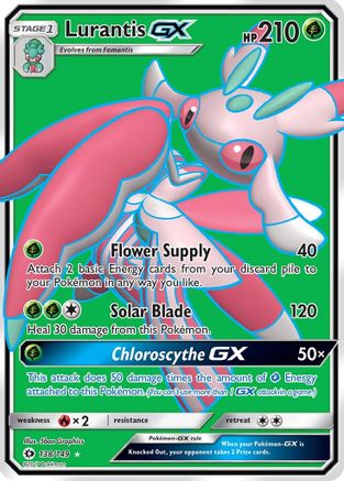 Image of Lurantis GX (138/149) [Sun & Moon: Base Set]