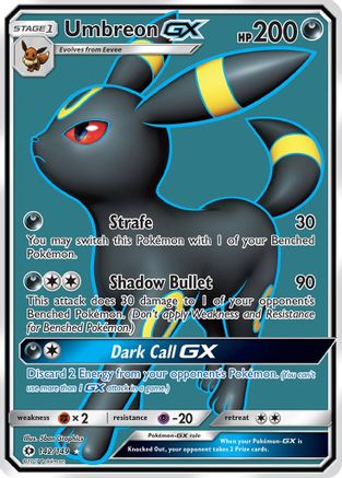 Image of Umbreon GX (142/149) [Sun & Moon: Base Set]