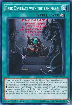 Image of Dark Contract with the Yamimakai [SDPD-EN023] Common