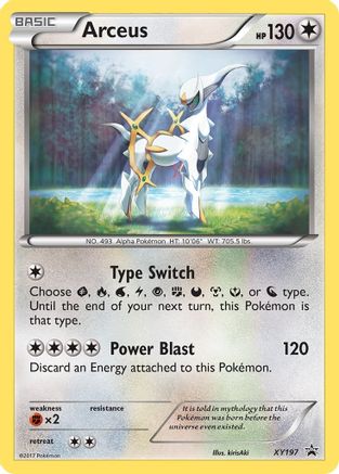 Image of Arceus (XY197) [XY: Black Star Promos]
