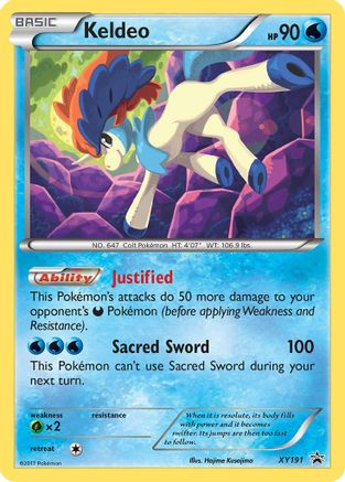 Image of Keldeo (XY191) [XY: Black Star Promos]