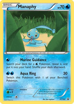 Image of Manaphy (XY190) [XY: Black Star Promos]