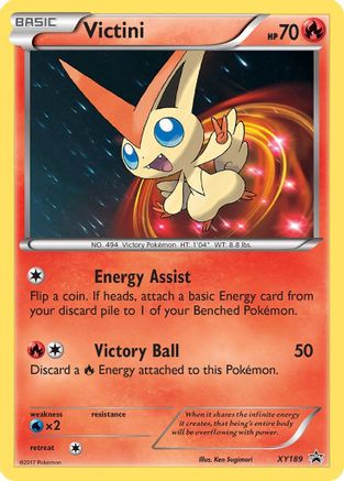 Image of Victini (XY189) [XY: Black Star Promos]