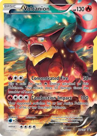 Image of Volcanion (XY185) [XY: Black Star Promos]