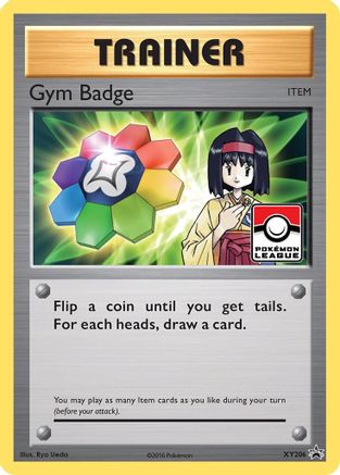 Image of Gym Badge (XY206) (Erika) [XY: Black Star Promos]