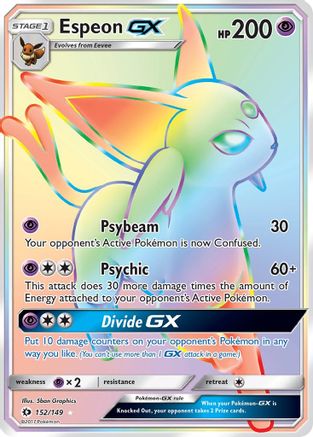 Image of Espeon GX (152/149) [Sun & Moon: Base Set]