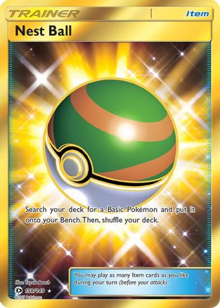 Image of Nest Ball (158/149) [Sun & Moon: Base Set]