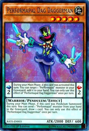 Image of Performapal Dag Daggerman [RATE-EN003] Ultra Rare