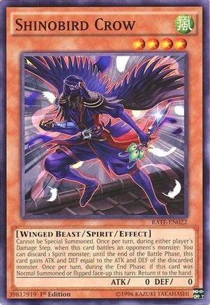 Image of Shinobird Crow [RATE-EN022] Common
