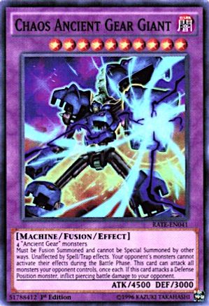 Image of Chaos Ancient Gear Giant [RATE-EN041] Super Rare