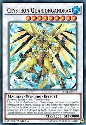 Image of Crystron Quariongandrax [RATE-EN046] Ultra Rare
