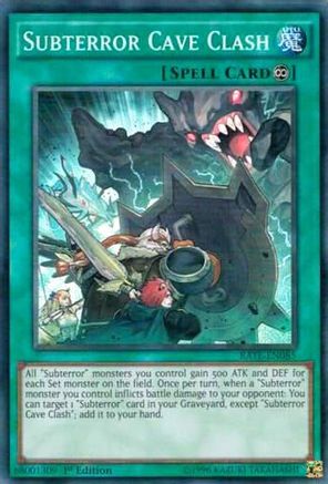 Image of Subterror Cave Clash [RATE-EN085] Super Rare