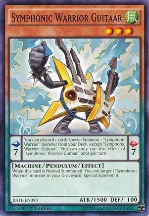 Image of Symphonic Warrior Guitaar [RATE-EN090] Common