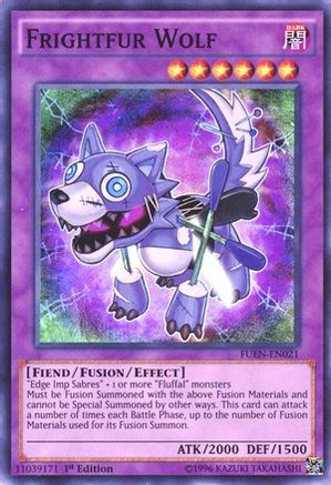 Image of Frightfur Wolf [FUEN-EN021] Super Rare