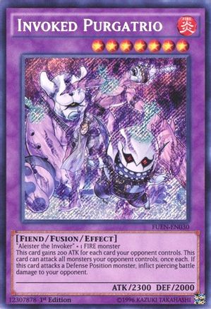 Image of Invoked Purgatrio [FUEN-EN030] Secret Rare