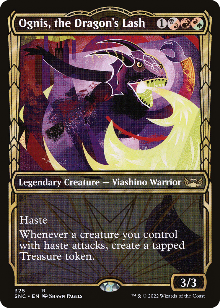 Image of Ognis, the Dragon's Lash (Showcase Golden Age) [Streets of New Capenna]