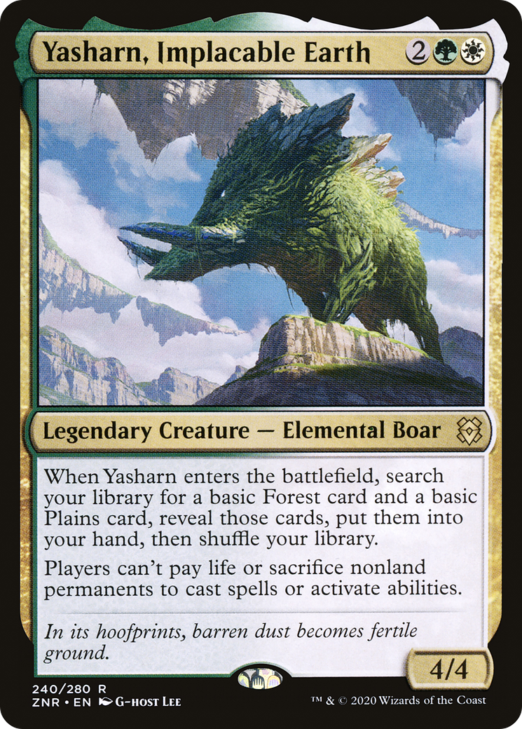 Image of Yasharn, Implacable Earth [Zendikar Rising]