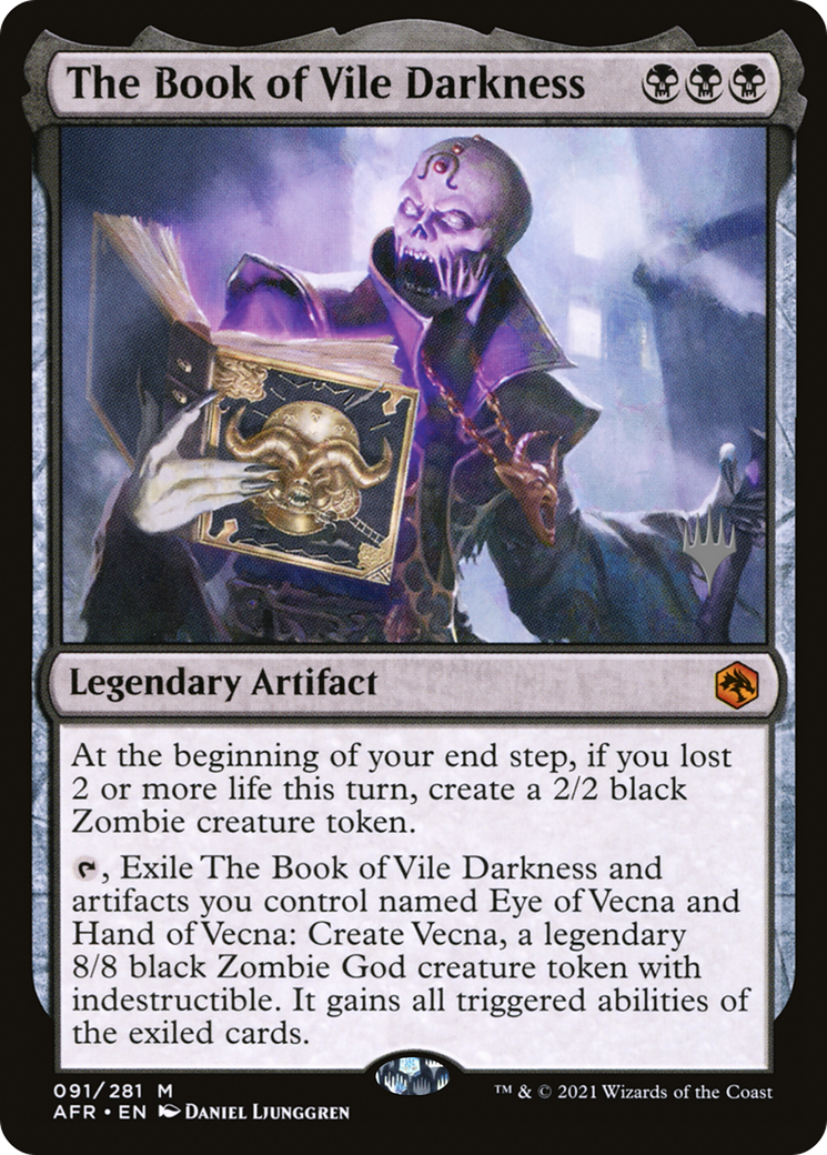 Image of The Book of Vile Darkness (Promo Pack) [Dungeons & Dragons: Adventures in the Forgotten Realms Promos]