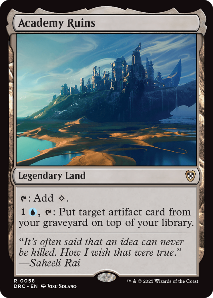 Image of Academy Ruins [Aetherdrift Commander]