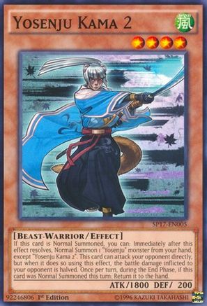 Image of Yosenju Kama 2 [SP17-EN005] Starfoil Rare