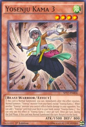 Image of Yosenju Kama 3 [SP17-EN006] Starfoil Rare