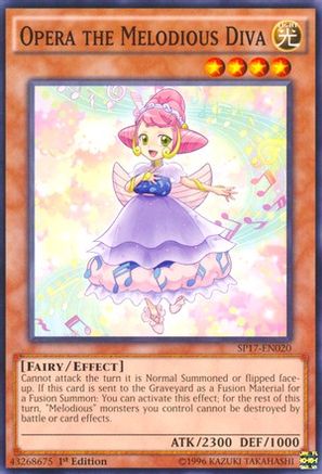 Image of Opera the Melodious Diva [SP17-EN020] Starfoil Rare