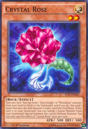 Image of Crystal Rose [SP17-EN021] Starfoil Rare