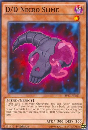 Image of D/D Necro Slime [SP17-EN027] Starfoil Rare