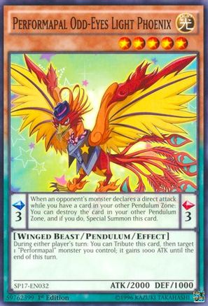 Image of Performapal Odd-Eyes Light Phoenix [SP17-EN032] Common