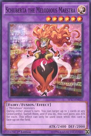 Image of Schuberta the Melodious Maestra [SP17-EN035] Common