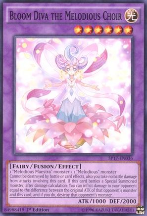 Image of Bloom Diva the Melodious Choir [SP17-EN036] Common