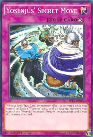 Image of Yosenjus' Secret Move [SP17-EN050] Starfoil Rare
