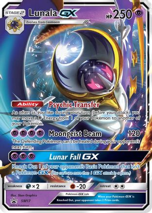 Image of Lunala GX (SM17) [Sun & Moon: Black Star Promos]