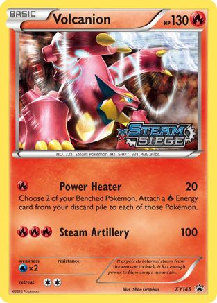 Image of Volcanion (XY145) [XY: Black Star Promos]