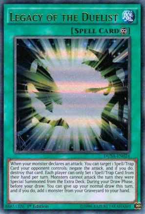 Image of Legacy of the Duelist [DUSA-EN024] Ultra Rare