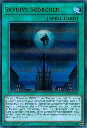 Image of Skydive Scorcher [DUSA-EN029] Ultra Rare
