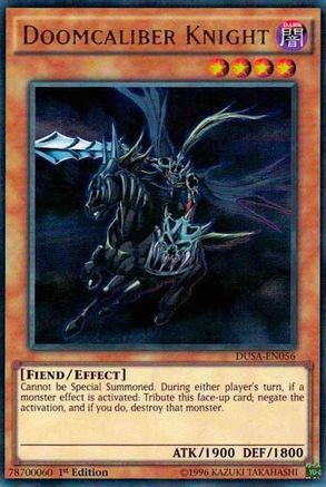 Image of Doomcaliber Knight [DUSA-EN056] Ultra Rare