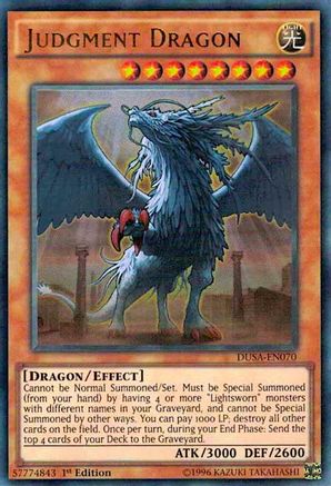 Image of Judgment Dragon [DUSA-EN070] Ultra Rare