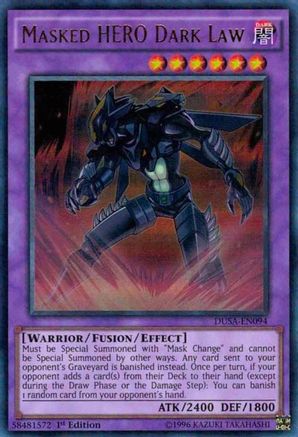 Image of Masked Hero Dark Law [DUSA-EN094] Ultra Rare