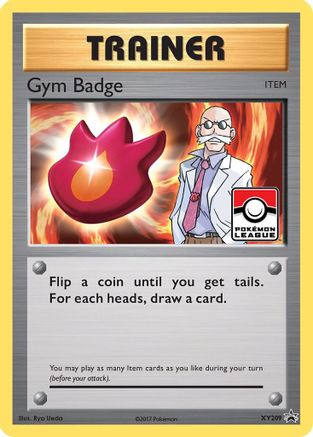 Image of Gym Badge (XY209) (Blaine) [XY: Black Star Promos]