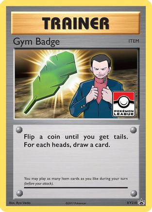 Image of Gym Badge (XY210) (Giovanni) [XY: Black Star Promos]