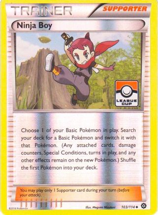 Image of Ninja Boy (103/114) (League Promo) [XY: Steam Siege]