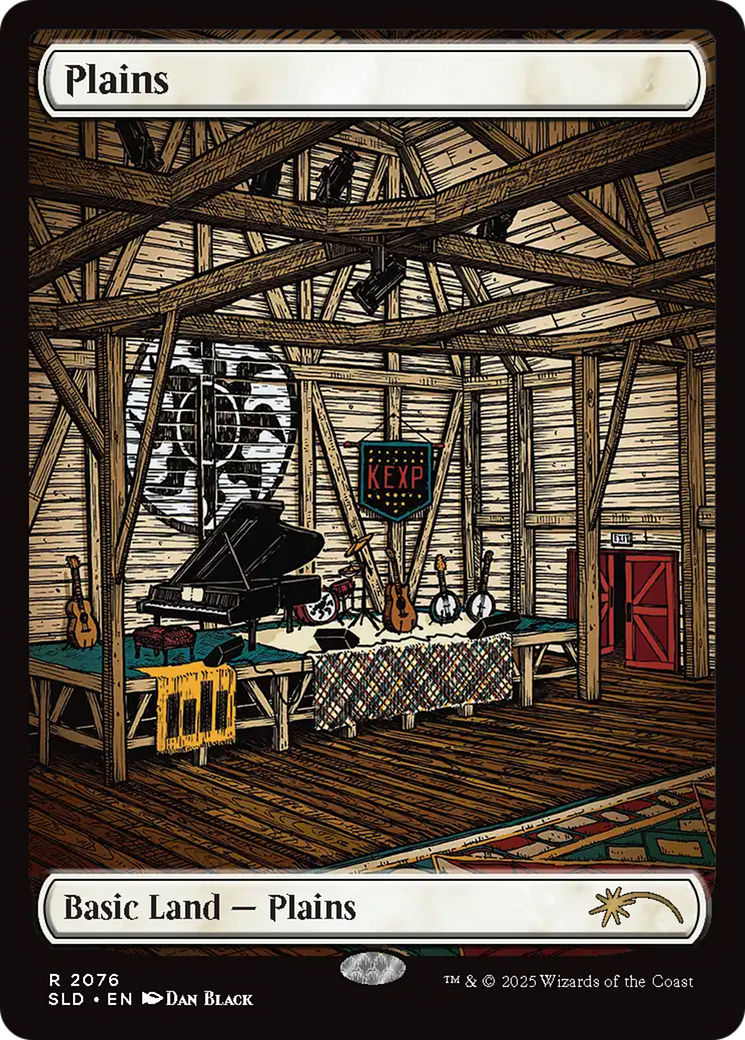 Image of Plains (SLD-2076) - Secret Lair Drop Foil