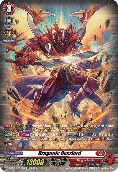 Image of Dragonic Overlord (D-BT02/SP01EN) [A Brush with the Legends]