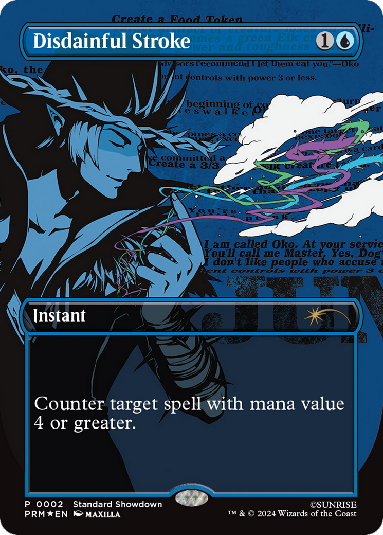 Image of Disdainful Stroke [Standard Showdown Promos]